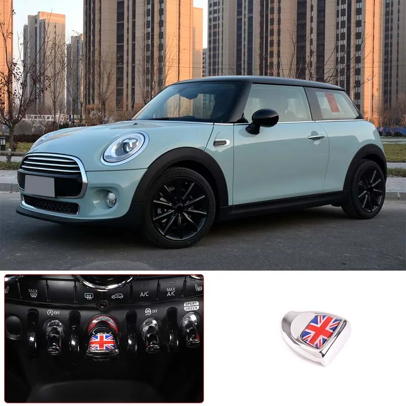 

For BMW MINI F55/F56/F57 car styling one-button start decorative stickers alloy 1-piece set car modification accessories