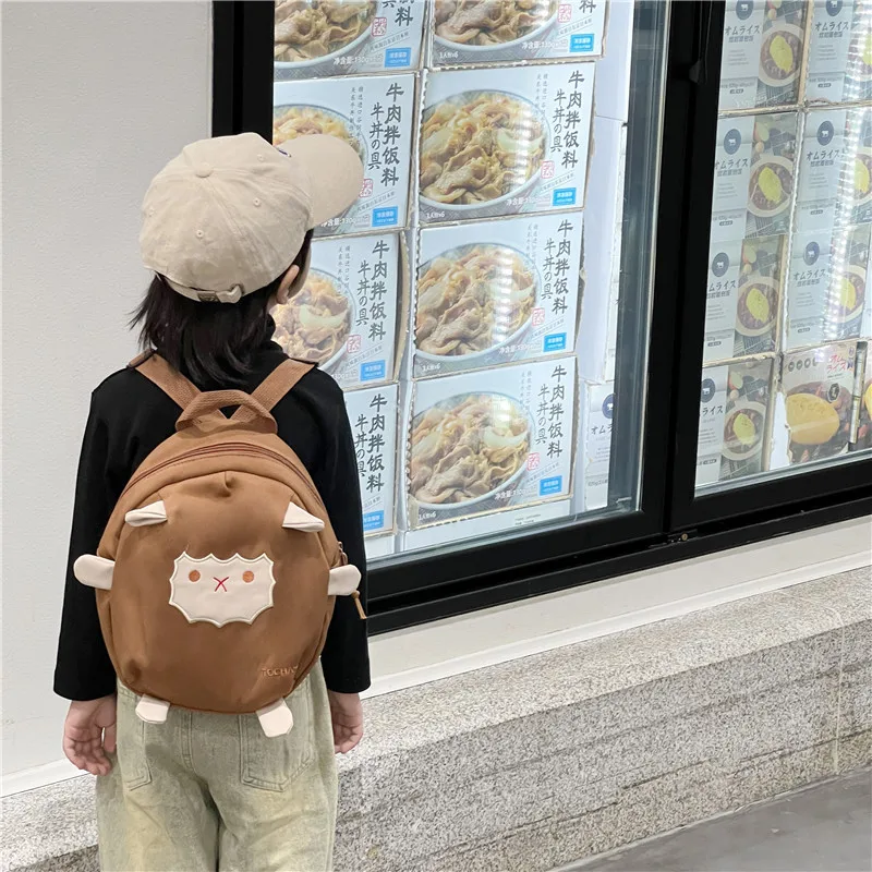 Cartoon Kindergarten Backpacks Cute Lamb Shape School Bag Trendy Lightweight Girls Backpack Suitable for Daily Travel Toy Bags