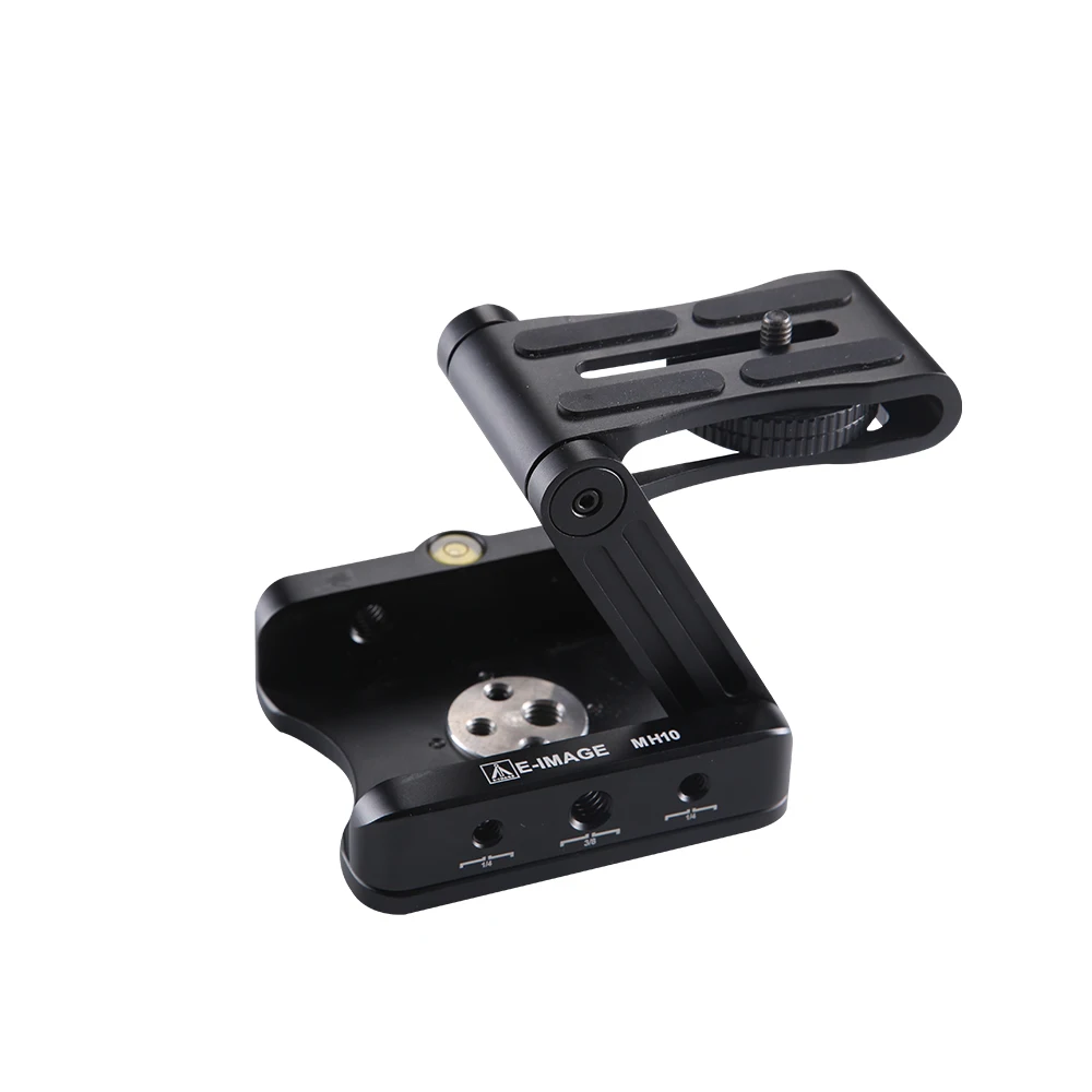E-IMAGE FH10 رأس Magic Pan Z Flex المائل مع فتحات ملولبة مقاس 1/4 بوصة و3/8 بوصة