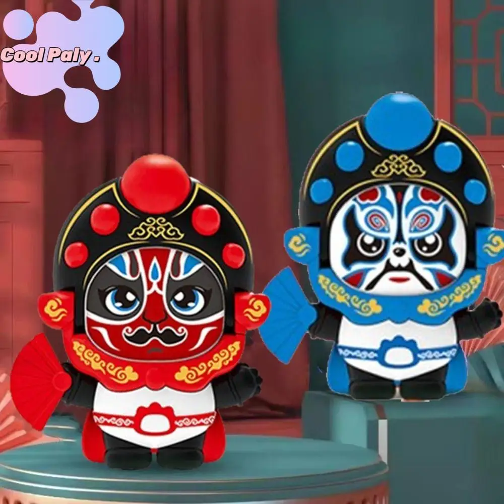 Sichuan Opera Sichuan Face Changing Doll Plastics DIY Crafts Face Changing Panda Doll Chinese Style Mini Face Changing Toy