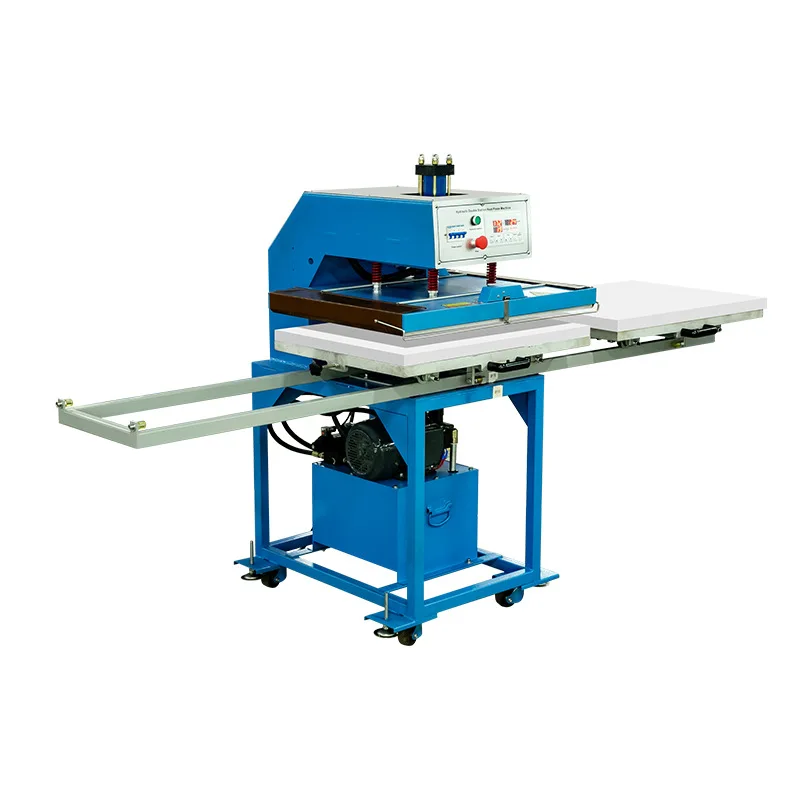 

Hydraulic double station 60 * 80 heat transfer machine clothing printing mouse pad hot map hot drilling towel hot sublimation