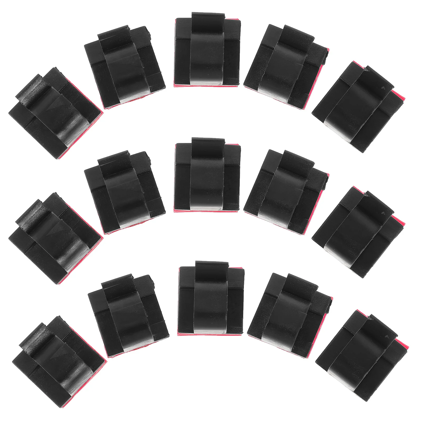 

100Pcs Cable Clips Self Adhesive Wire Fixing Clamps Multipurpose Cord Organizer Holder for Car Desktop Wire Management