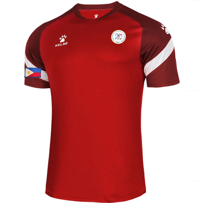 KELME Philippine Nationalen Team Jersey Die Azkals Jahr Repliken Jersey (Enthalten Die Team Logo und Flagge)