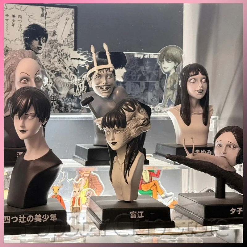 

Official Junji Ito Kaikibako Series Blind Box V1 Tomie Yuko Souichi Anime Figurine Model Collectible Desktop Decoration Toy Gift