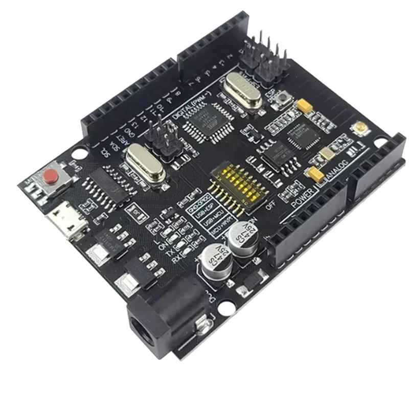 A73E-For UNO R3 + Wifi Atmega328p+ESP8266 Development Boards 32Mb Memory USB-TTL CH340G For Arduino Uno Nodemcu Wemos