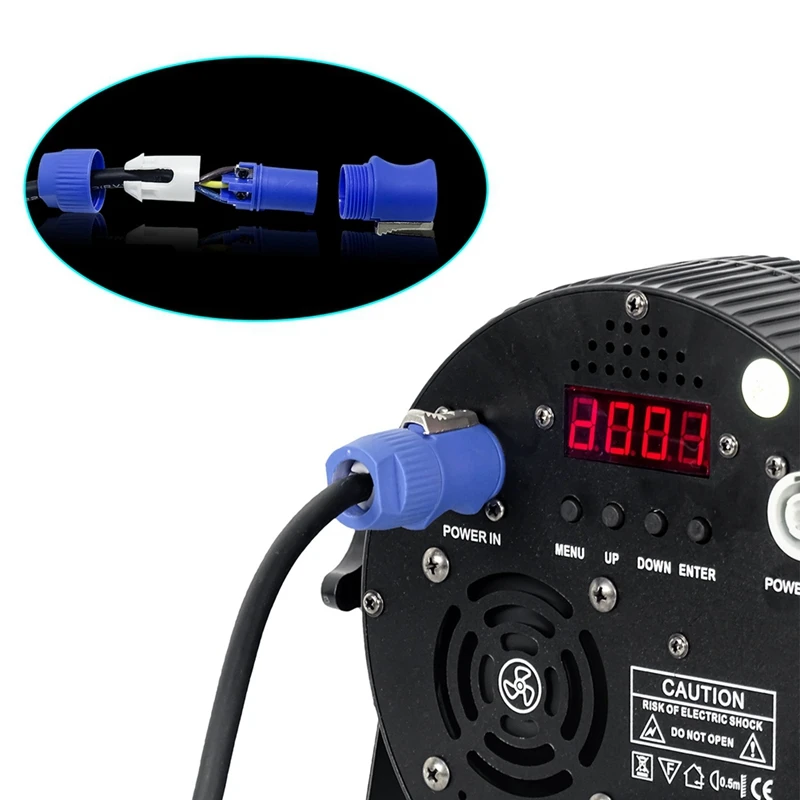 كابل طاقة تيار متردد للضوء الأمامي المتحرك ، تمديد الضوء ، 5R 7R ، 1m