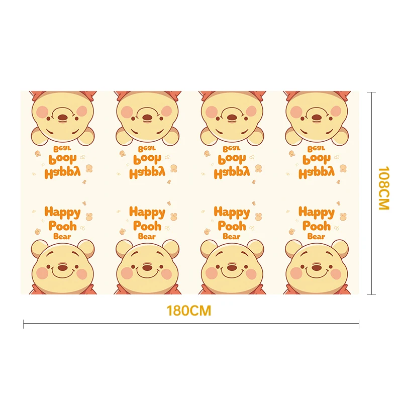 Disney Winnie Bear Theme Kild Birthday Party Decor Paper Plate Cup Background Disposable Tableware For Kids Baby Shower Supplie