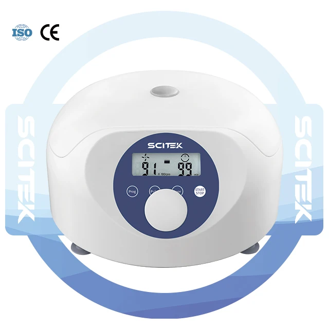 300-15000rpm High Speed Mini Centrifuge with Pulse Operation Brushless DC Motor for Lab