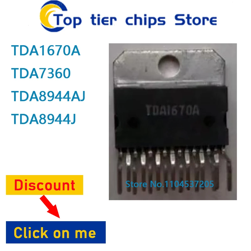 1PCS~10PCS/LOT  TDA1670A	ZIP15 TDA7360	ZIP15 TDA8944AJ	ZIP17 TDA8944J	ZIP17  ZIP  100% NEW