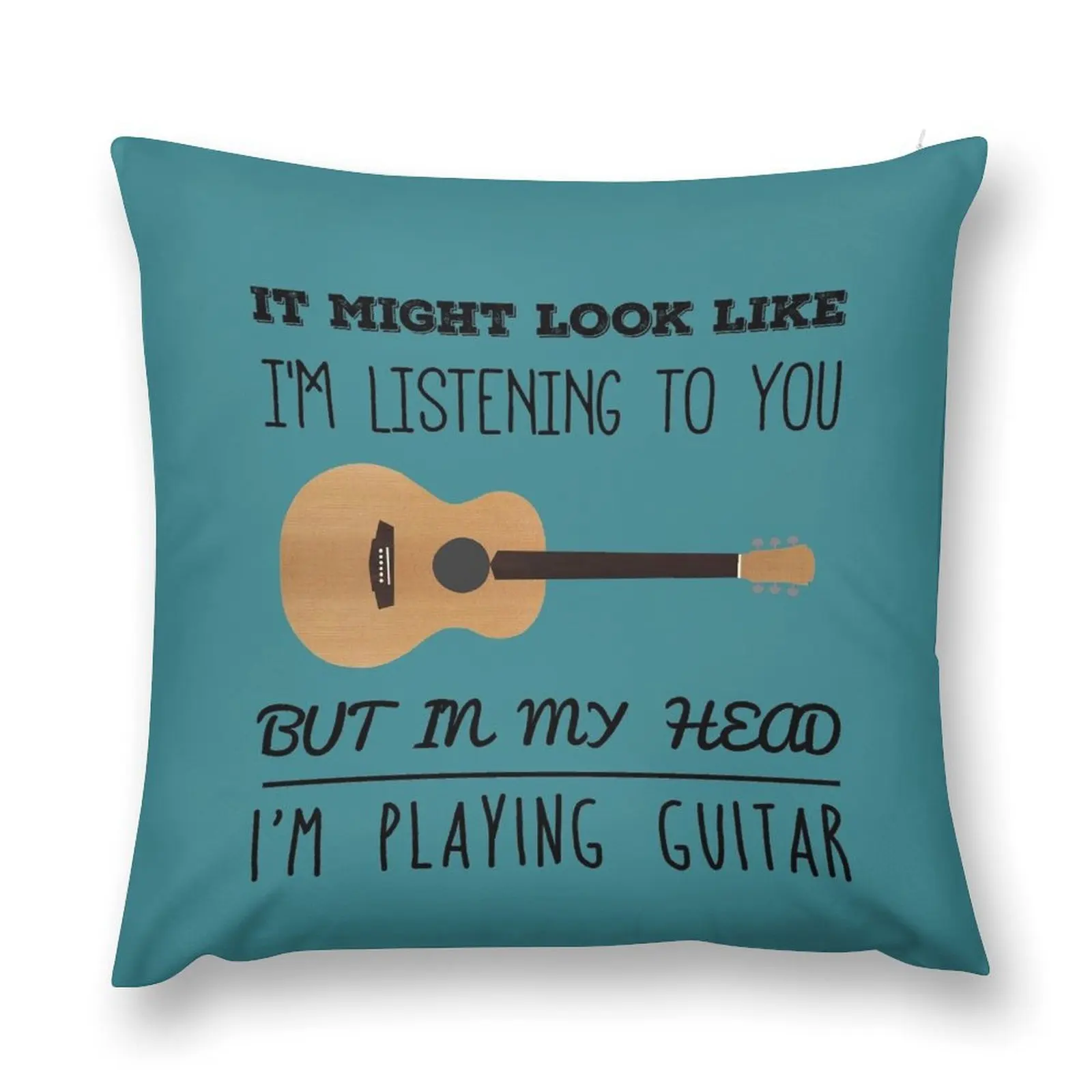 

Mind guitar Throw Pillow Sofa Cushion Cover Couch Cushions Decorative Cushions pillow