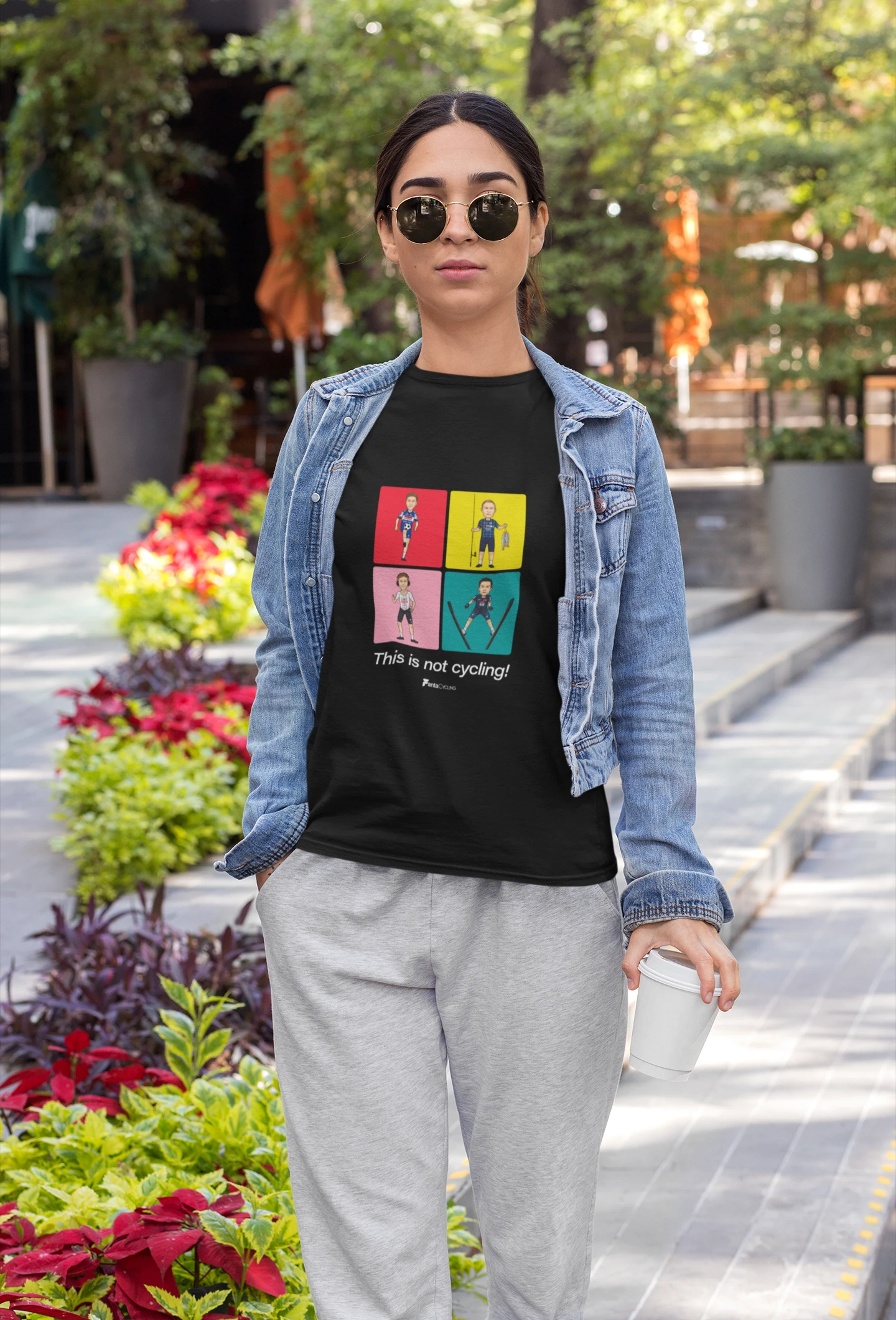 VINCO PURE QUANDO CADO Bicycle Riding T-Shirt 100% Cotton Graphic Tee Men Women Summer Streetwear Top