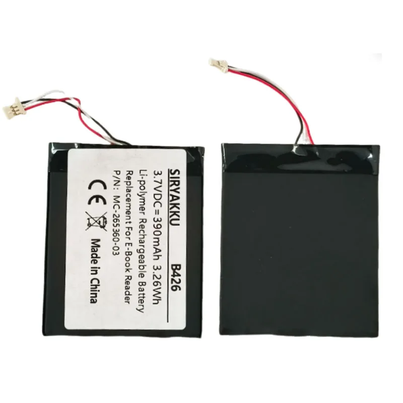 MC-265360-03 890mAh 전자책 리튬 폴리머 배터리 킨들 499 558 7 7세대 8 8세대 X SY69JL WP63GW 58-000083 58-000151 교체용