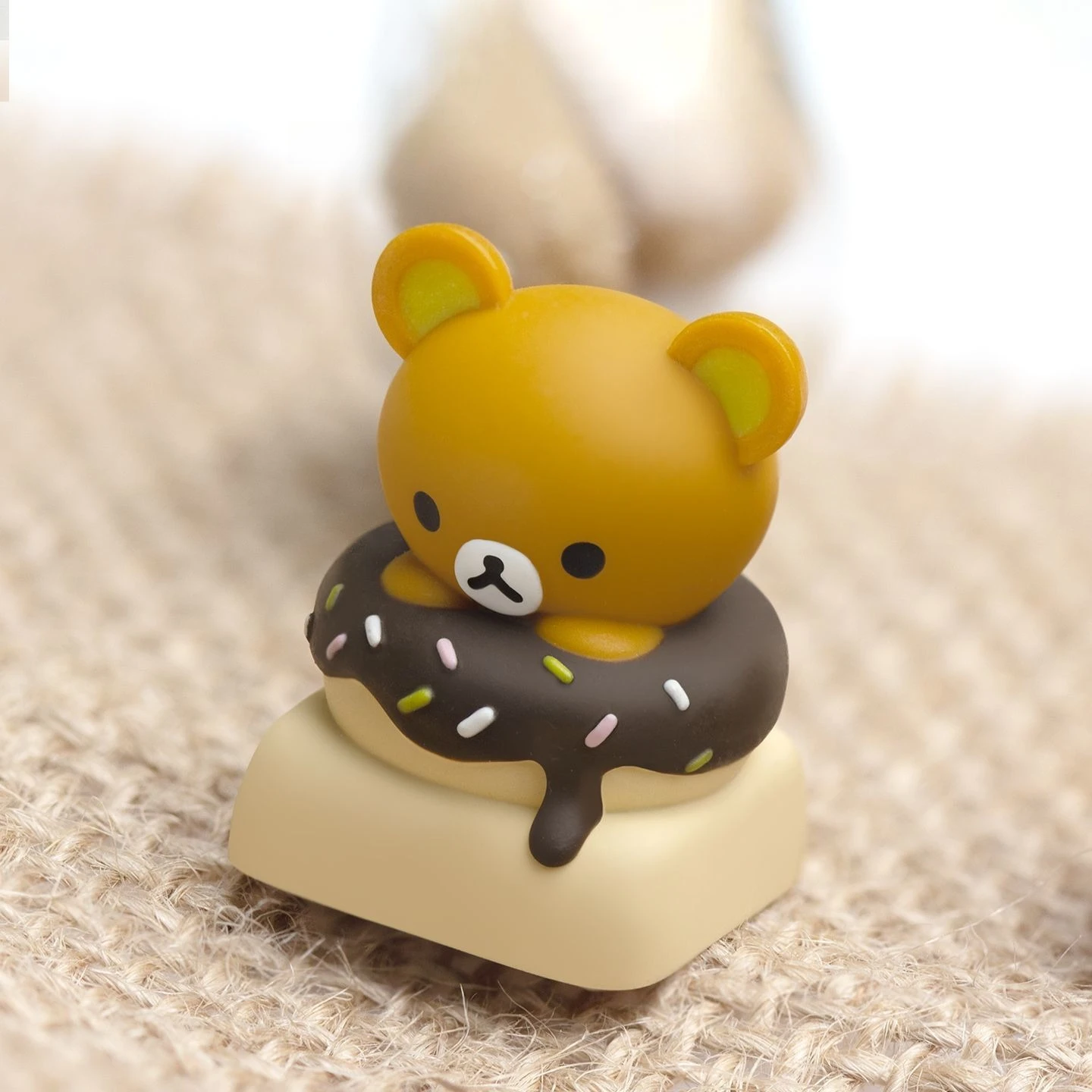 Kwaii Rilakkuma Keycaps Resin - Custom Keycaps review and price