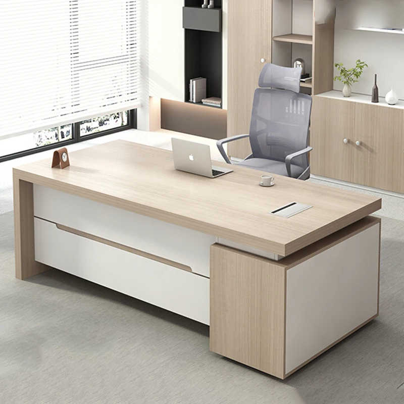 

Modern Floor Office Desk Setup Supplies Long European Computer Desks Conference Luxury Mesa De Computador Theater Furnitures