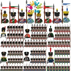 Kids Building Blocks Juguetes Medieval Napoleonic Wars Military WW2 Mini Dolls Soldier Gun Mini Officer Knights Model Toys