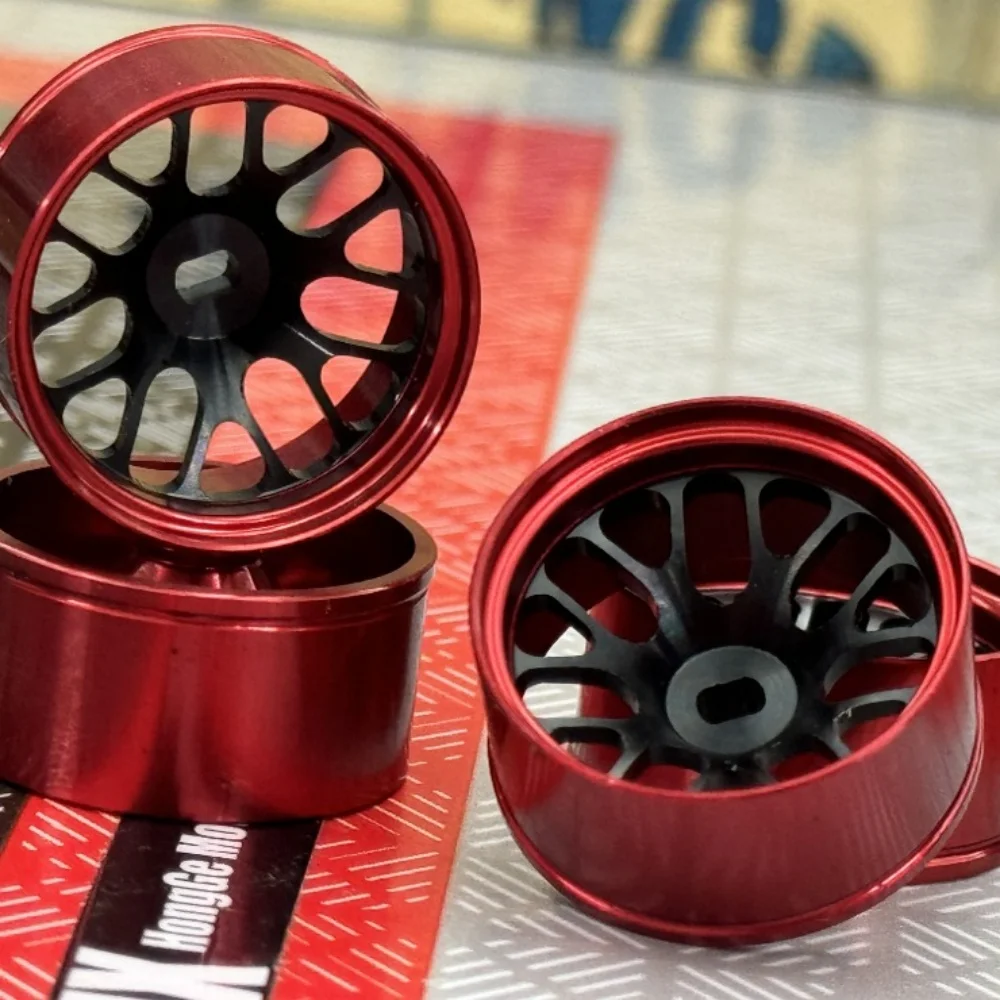 

22MM High - Precision Metal Wheels for Kyosho Mini Vehicles: Compatible with MINI - Q, MINI - Z, MINI - D, HGD1