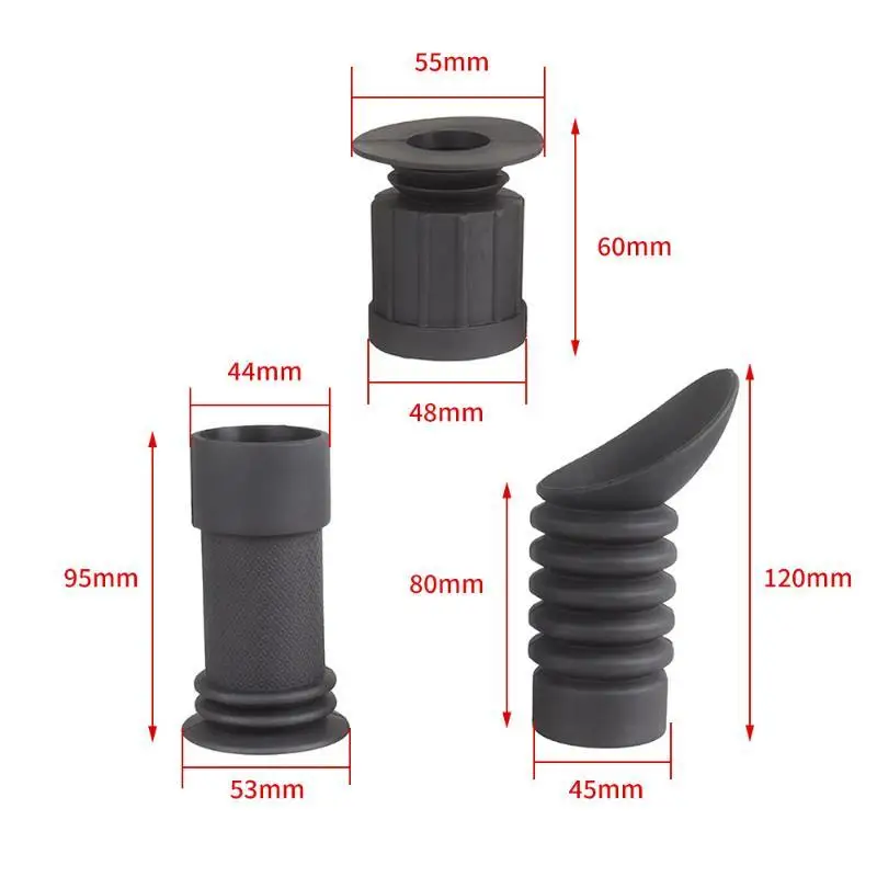 Rubber Eyecup For Scope 42/43/45mm Flexible Shockproof Recoil Eye Guard Parts
