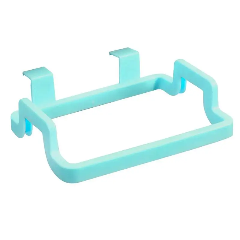 Kosz na śmieci kuchenne drzwi przechowywanie z tyłu plastikowa torba wieszak uchwyt na worek na śmieci wysokiej jakości oszczędność miejsca na tworzywo sztuczne