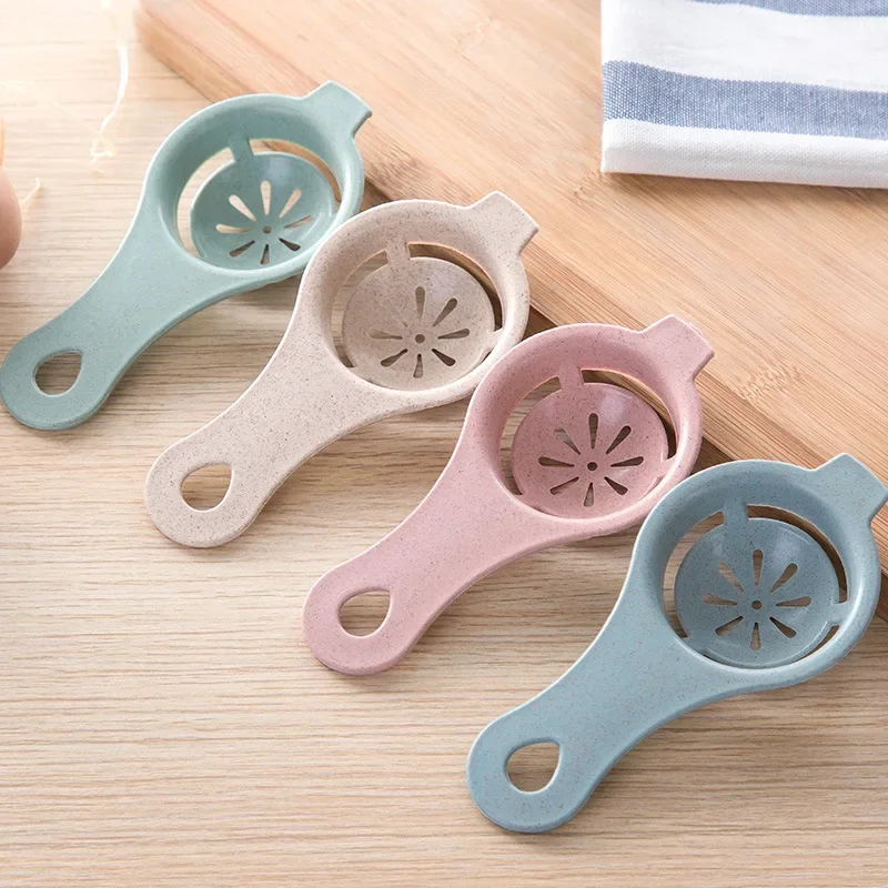 

New Egg White Separator Yellow Liquid Filter Kitchen Gadget Things for The Kitchen Storage Egg Cup Fridge Storage