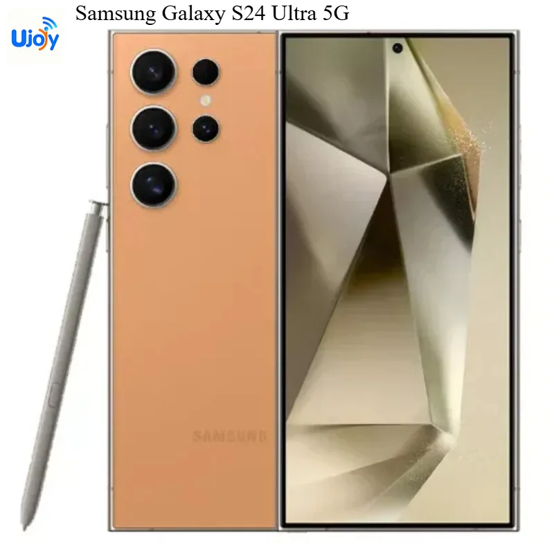 Original Network Unlock Samsung Galaxy S24 Ultra 5G S928U1  6.8"  256/512GB ROM 12GB RAM  Snapdragon NFC Refurbish SmartPhone