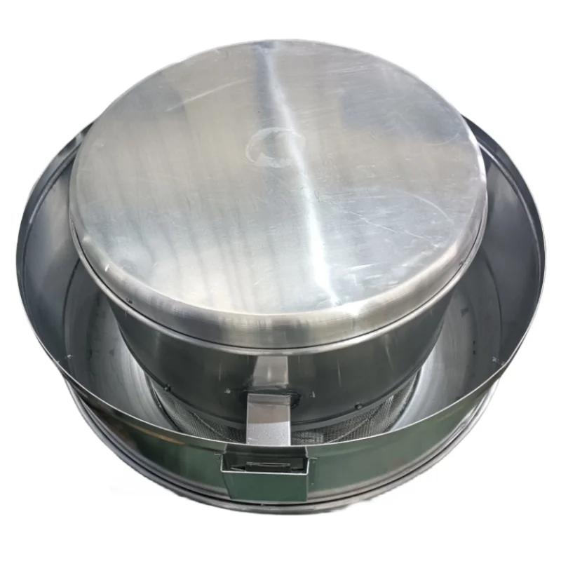 Industrial Kitchen Extractor Fan With Axial Flow Stainless Steel Blades For Roof Ventilation Turbine Aluminum Kitchen Ventilator