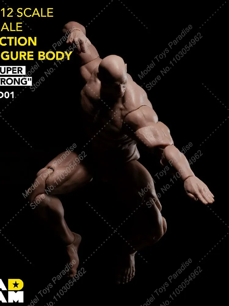 MUFF TOYS AD01 1/12 hommes soldat corps musculaire Super mobile articulations mobiles fortes corps adapté 6 pouces figurine