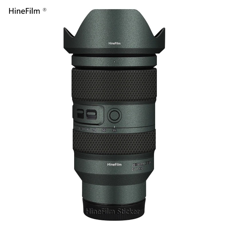 Hinefilm タムロン 35-150 F2-2.8 ニコンマウントレンズデカールスキン