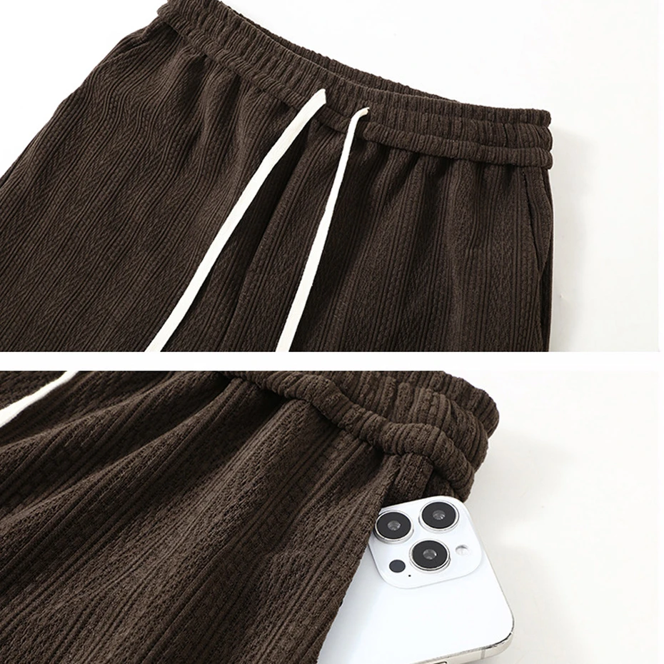 12XL プラスサイズパンツ男性ジョガーファッションカジュアルスウェットパンツ男性ビッグサイズ 12XL ストレッチウエストズボン