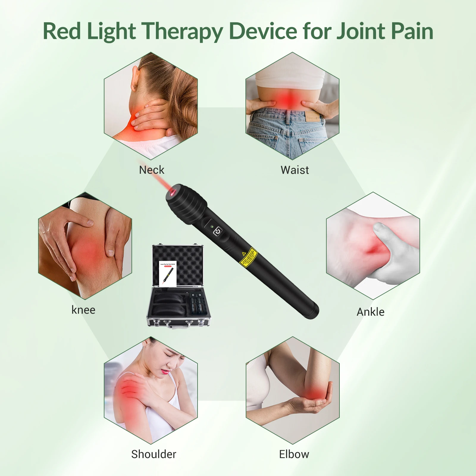 

2026 Acupuncture Pen Stylo Pointer Stop Tabac Acupressure Device 500mw for Soft Tissue Injuries Powerful Surgical Et