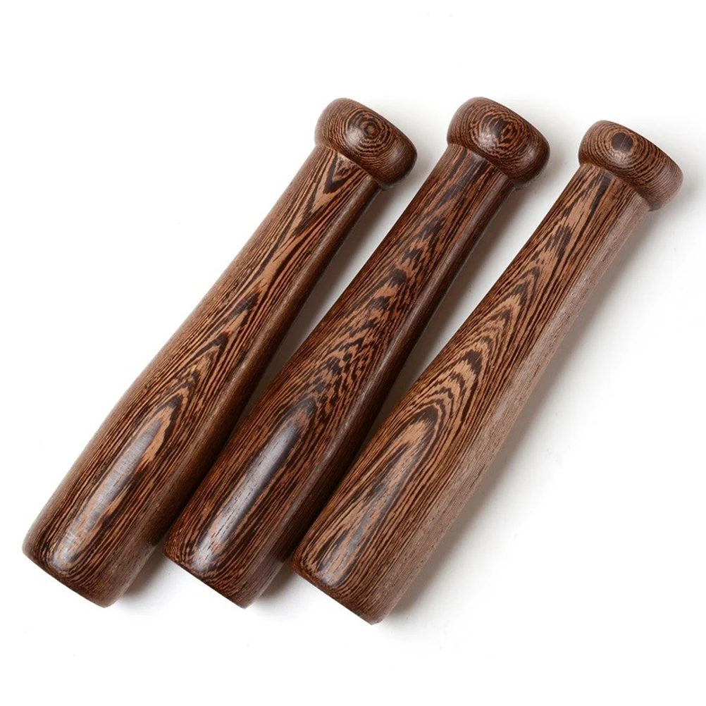 

Solid Wood Garlic Pestle 19x3x3cm Kitchen Tool Bamboo Muddler Spice Grinder Wooden Mashers Practical Home Use