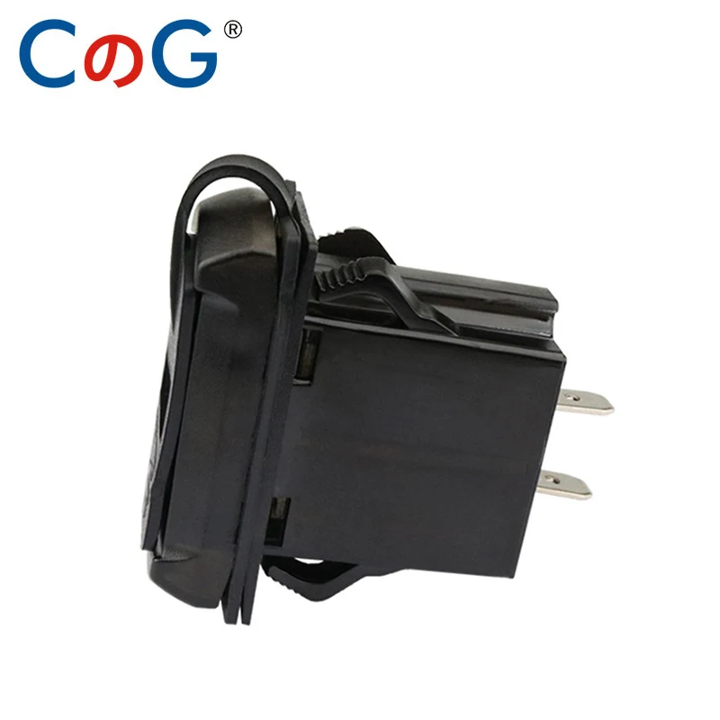 CG Dual Interface USB Rocker Switch Charge Socket LED Digital Voltmeter for Rocker Marine Switch Panel on Boat RV Vehicle