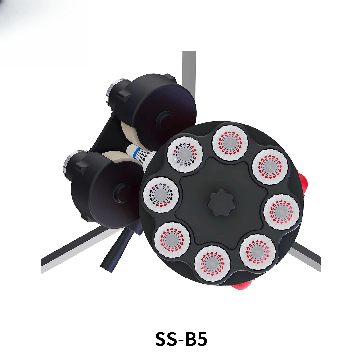 آلة تغذية مكوك كرة الريشة SIBOASI B5 #2