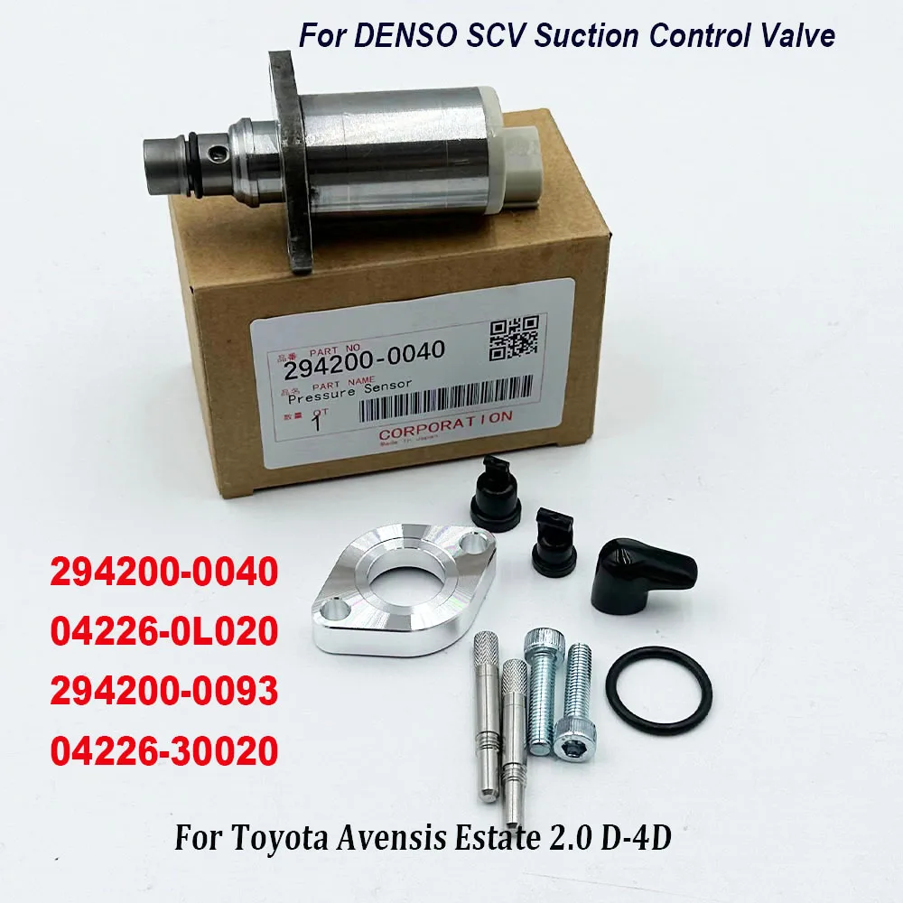 For D-ENSO 294200-0040 Fuel Pump Suction Control Valve SCV 04226-0L020 294200-0093 04226-30020 For T-oyota Avensis Estate 2.0