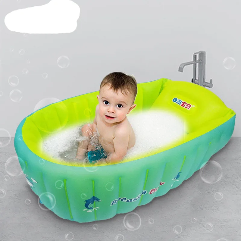 Inflatable Baby Bath Tub  Baby's Foldable  Bath Tub