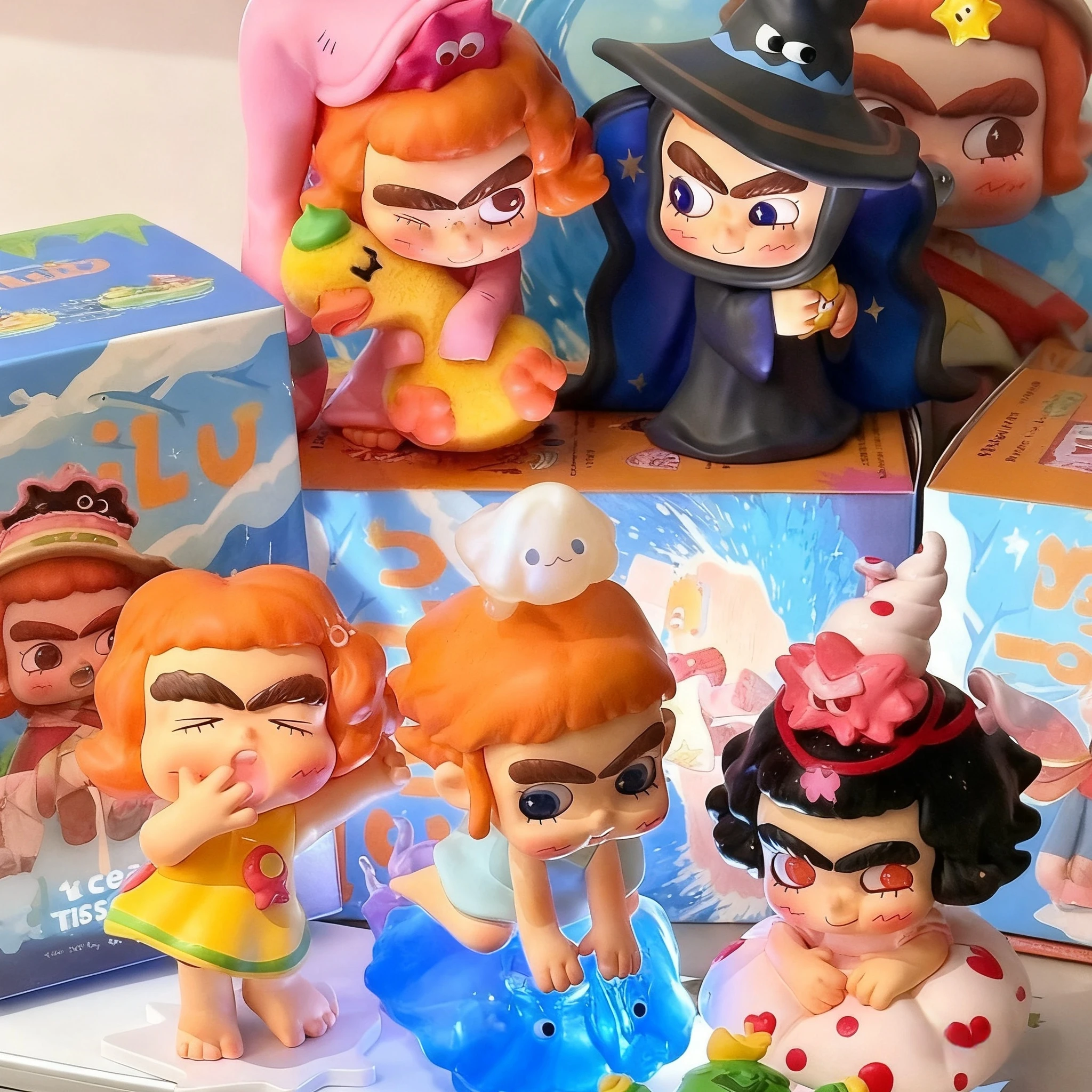 

Original New 52Toys Cicilu Ocean Messenger Series Blind Box Cute Doll Office Desktop Decoration Ornament Holiday Gift