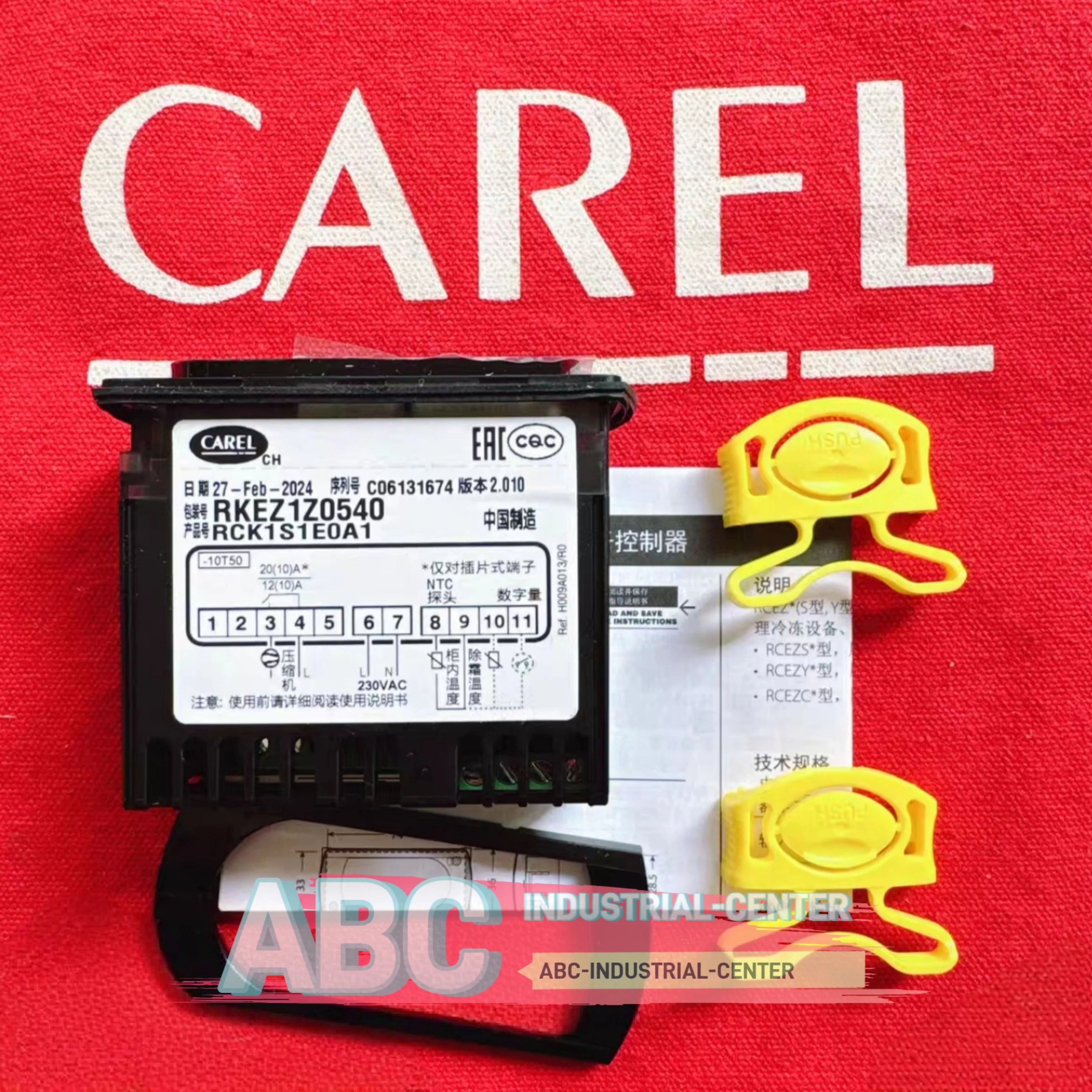 RKEZ0L0524 RCEZC1E0A0K 온도 컨트롤러 RKEZ1Z0540 RCK1S1E0A1 박스 내 새 제품
