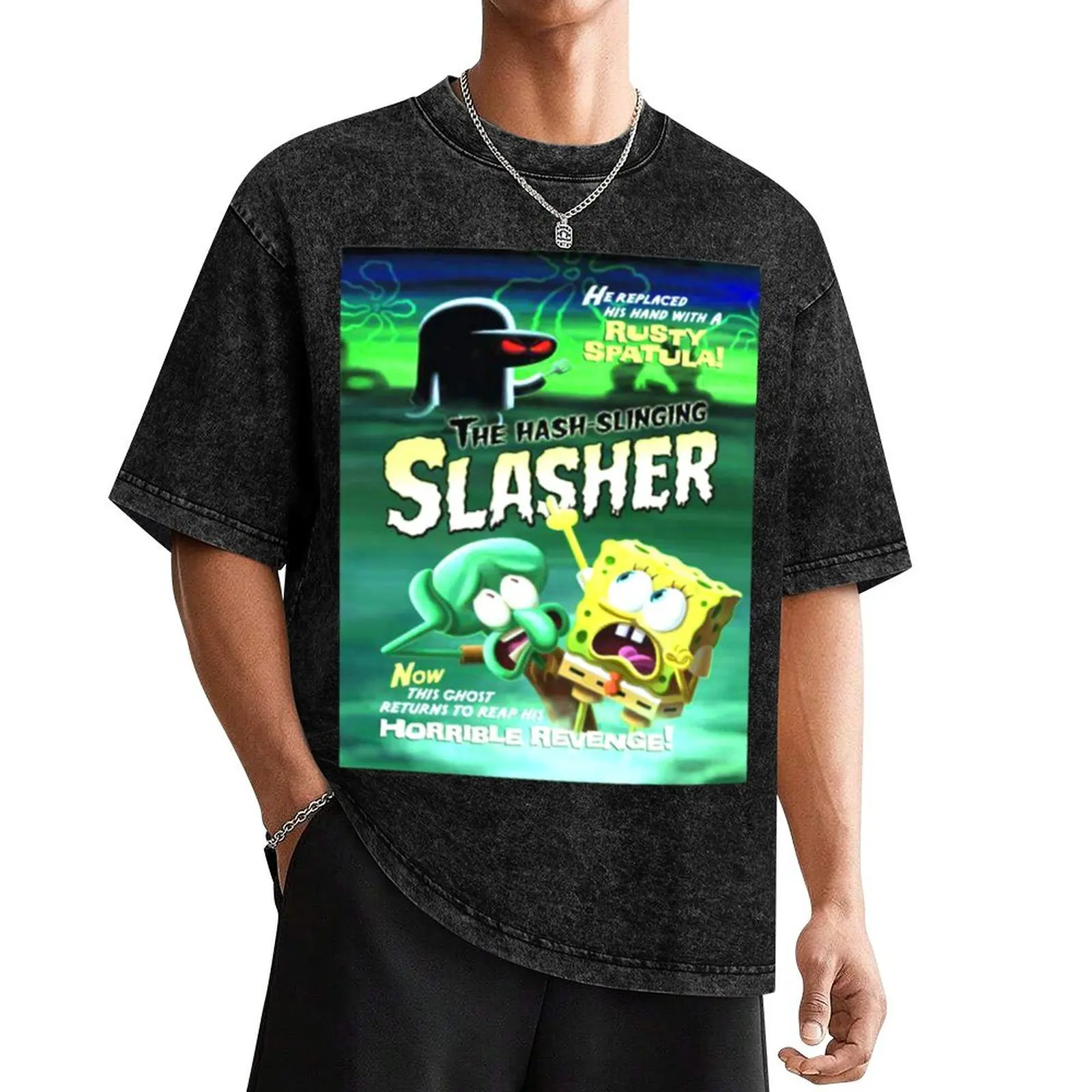 Hash-Slinging Slasher T-Shirt T-Shirt valentines clothes oversized graphic tee mens t shirts pack