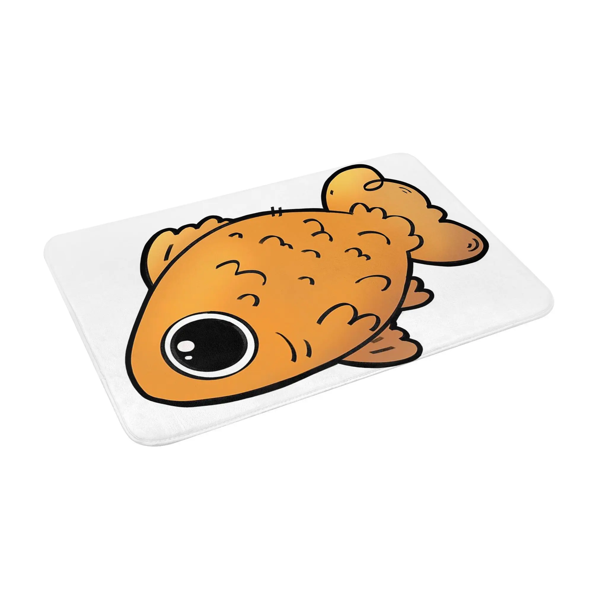 

Cute Goldfish Cartoon Pet Anti-slip Doormat Floor Mat Antiwear Carpet Rug for Kitchen Entrance Home Living room Footpad Mats