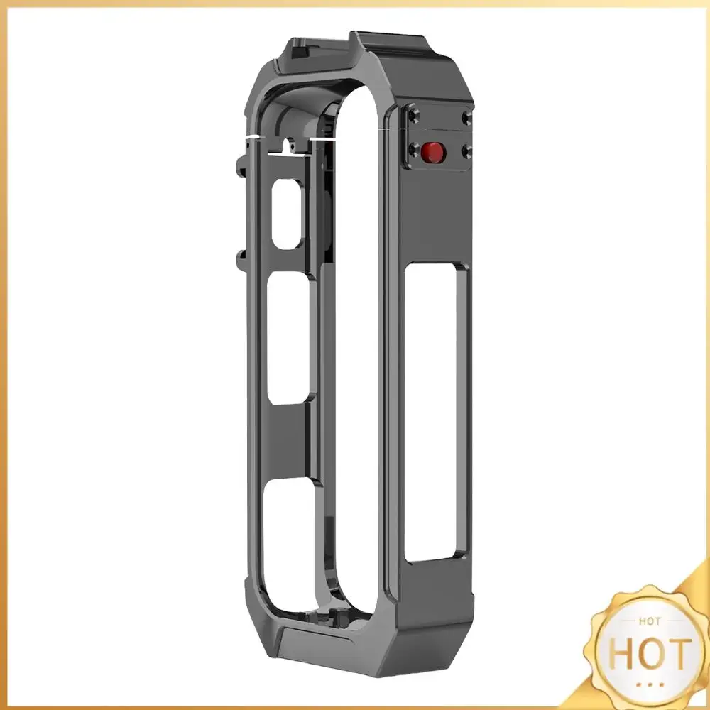 

Металлический защитный чехол с магнитным быстросъемным креплением и резьбой 1/4 дюйма для крепления холодного крепления (cold shoe) для камеры Insta360 X4 Air, аксессуары