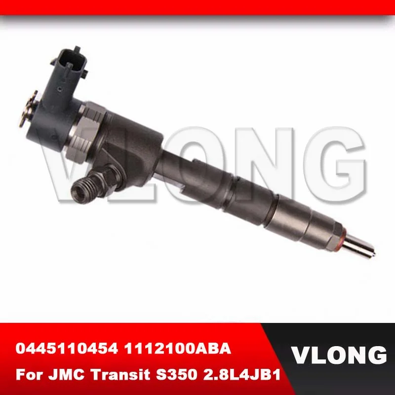 Genuine New Common Rail Diesel Inyector Assy 1112100ABA For JMC Transit S350 2.8L4JB1 EU4 Fuel Injector 0445110454 0445 110 454