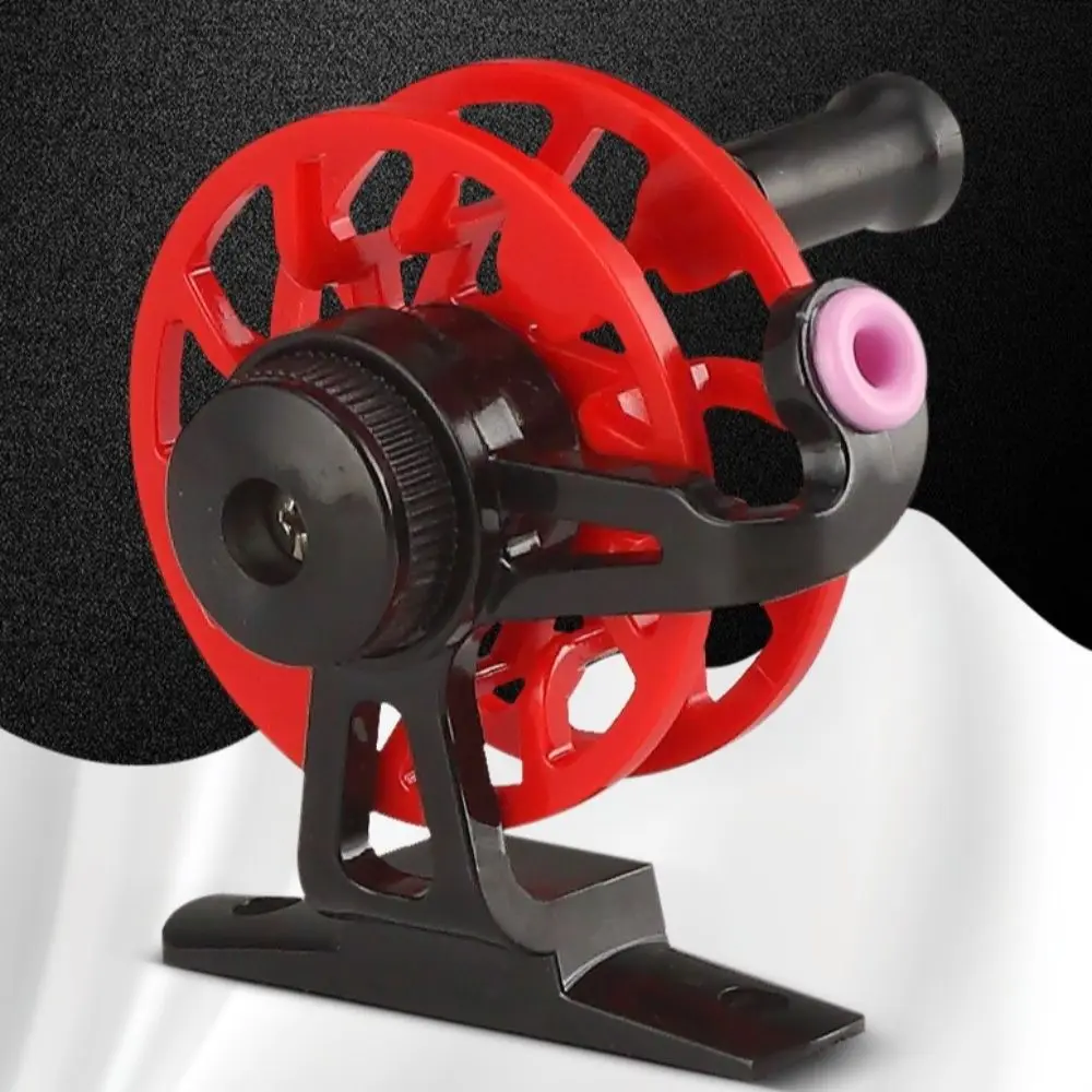 Reel Ice Fishing Wheel 1:1 Gear Ratio Casting Fishing Reel Plastic Spool Smooth Handle Braking Metal Bait casting Reels