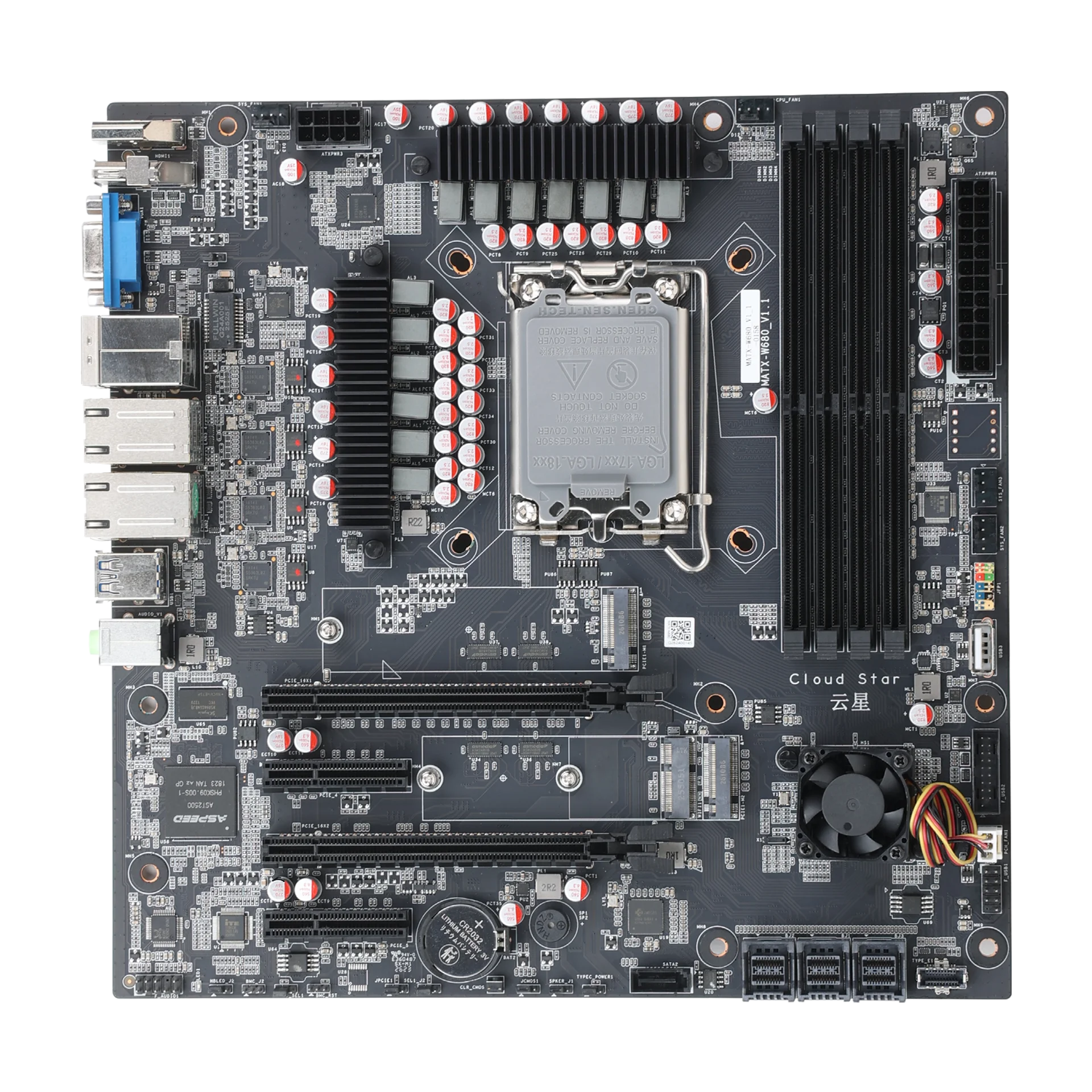 YX-W680 Motherboard Intel LGA1 - Intel Cpu Core I9 ulasan dan harga