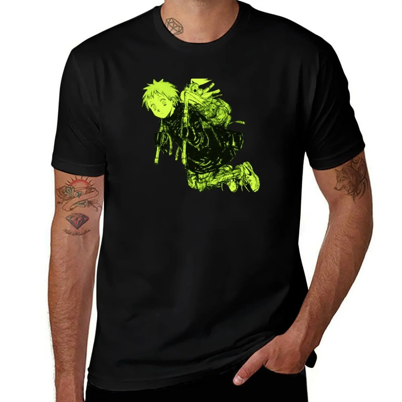 

shirt designer T-Shirt shirt EBISU for cotton t shirts man man t DOROHEDORO man anime t GREEN
