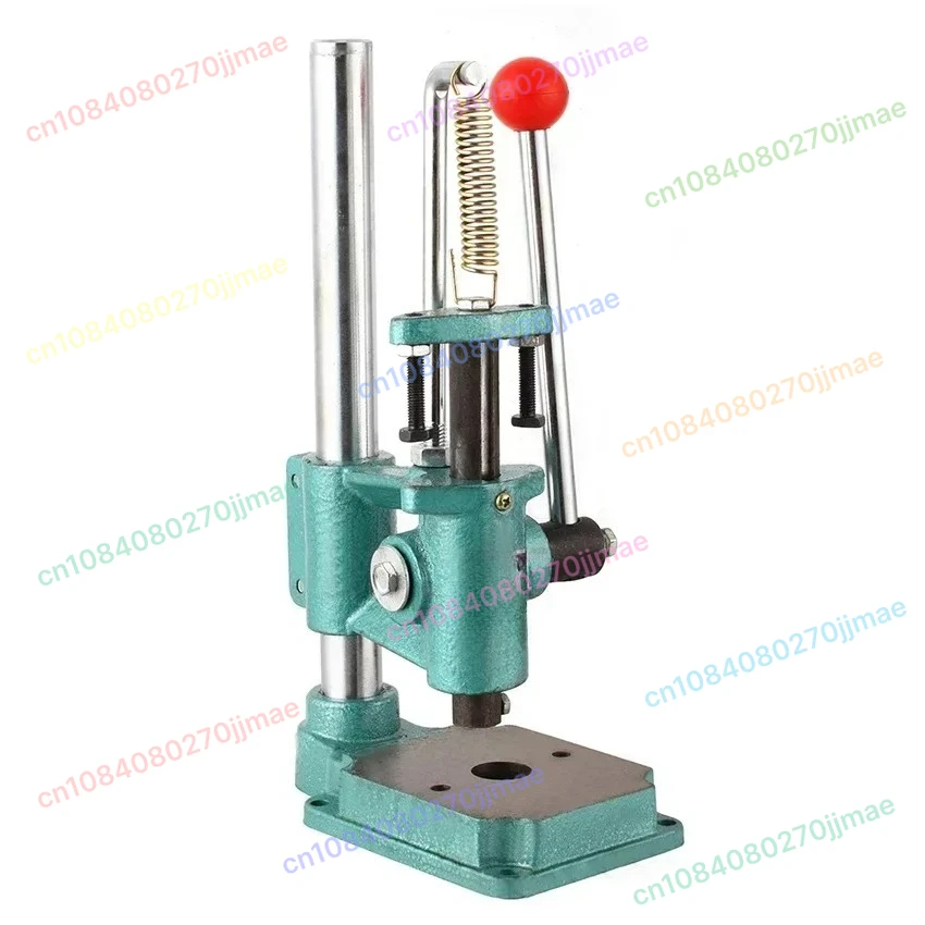 

Hand Press Machine Desktop Round /Square Head Punch Punching Industrial Hand Press Small Manual Press Stroke 57mm