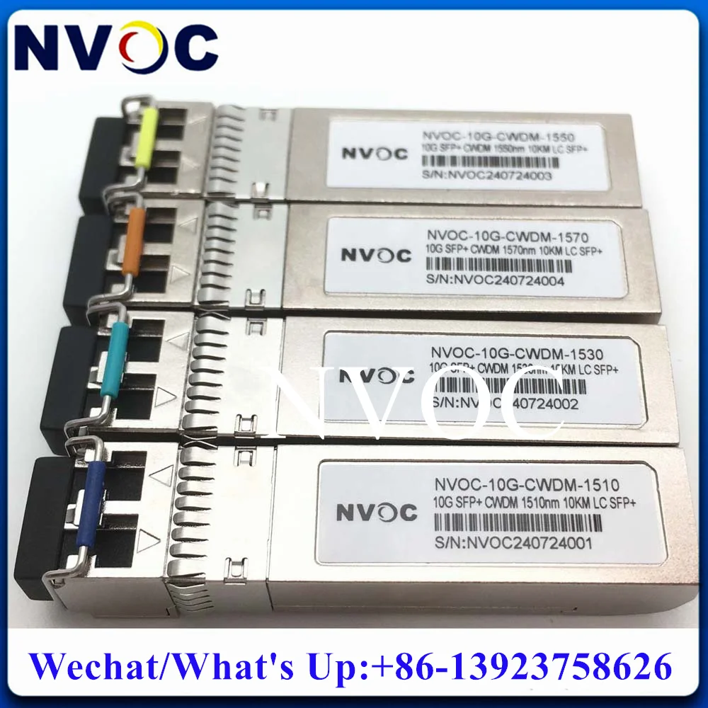 

10GBASE CWDM Duplex LC SFP+ 10KM Transceiver,10G CWDM LR 1510/1530/1550/1570nm SMF DDM Dual Fiber CPRI Optic Module For Nokia/HP