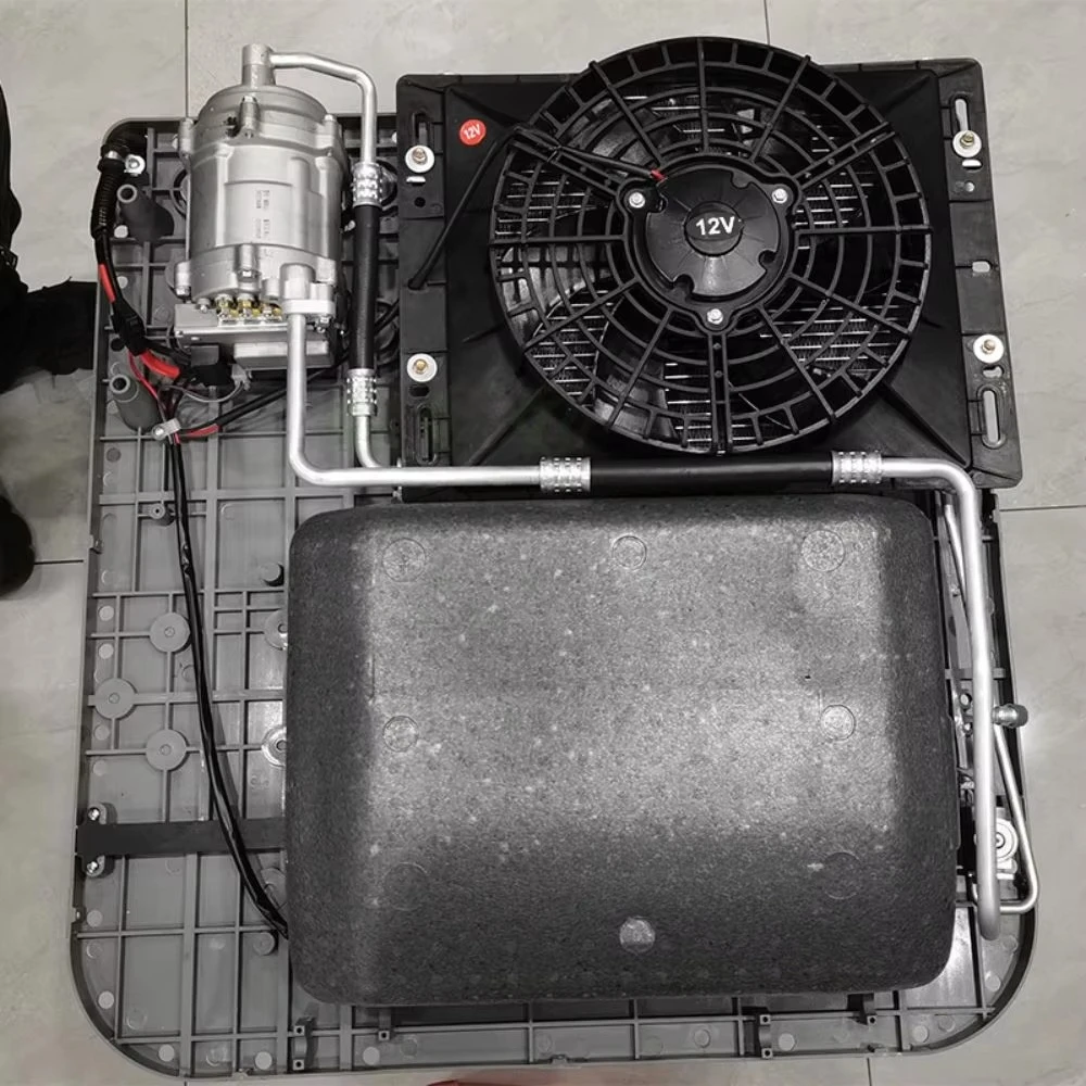 Electric Heating and Cooling 12V 24V TRYLEN/OEM C-LN100H Car Truck Van Rooftop RV Tractor Cabin Air Conditioner view 6