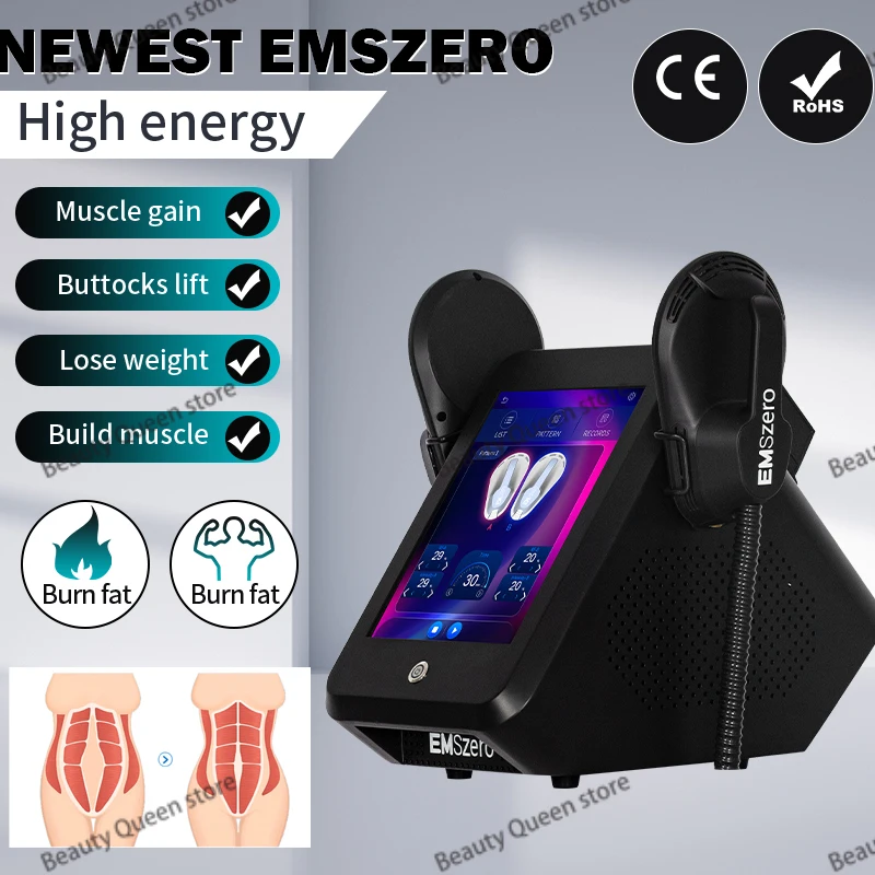 Portable EMSzero burning fat loser weight Ems Body Muscle Sculpt Machine Build Muscle Stimulate Machine Pelvic Pads Available