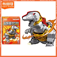 NEW Blokees Transformers Starry Edition Vol.4 Dragon Fury Apocalypse OPTIMUS PRIME MEGATRON BUMBLEBEE Armored Robot Blind Box