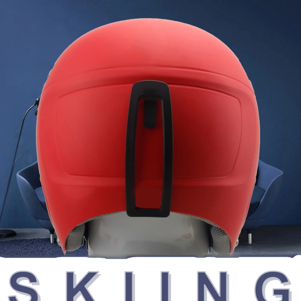 Zwart Universele Skihelm Accessoires Helm Bril Riemclip Bril Gesp Sneeuw Skiën Spiegel Riemclip Dropshipping