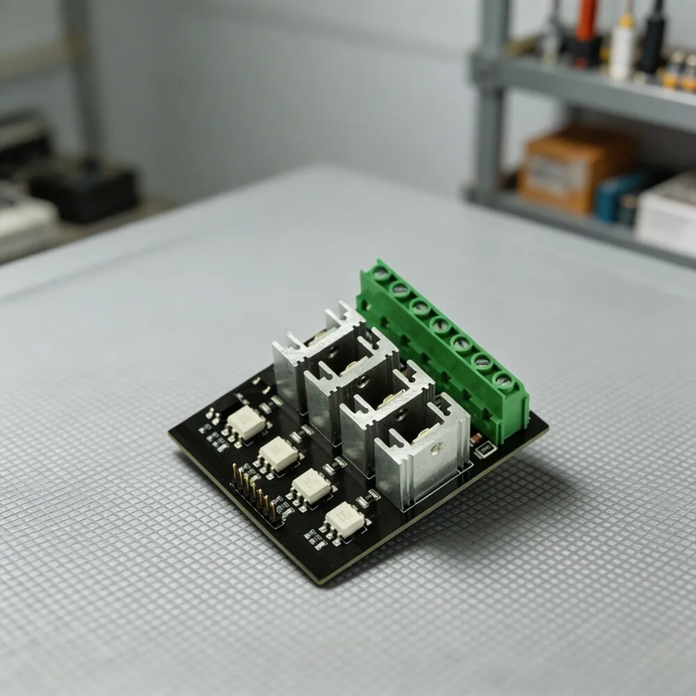 1pc 3.3V/5V 4-Channel AC Dimmer Module For Microcontroller Power Modules For Water Pump Ventilation Systems